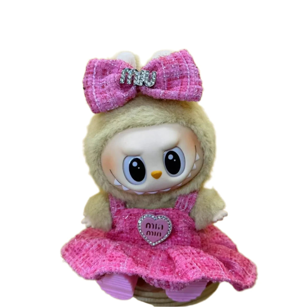 Pink Miu Miu Labubu Outfit