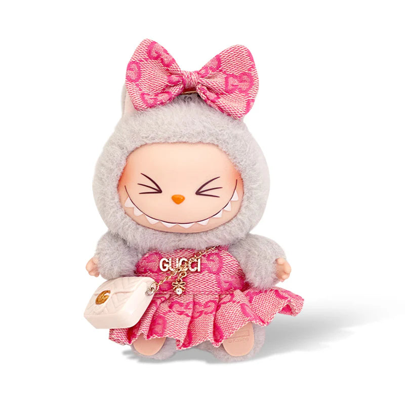 Pink GG Labubu Outfit 2