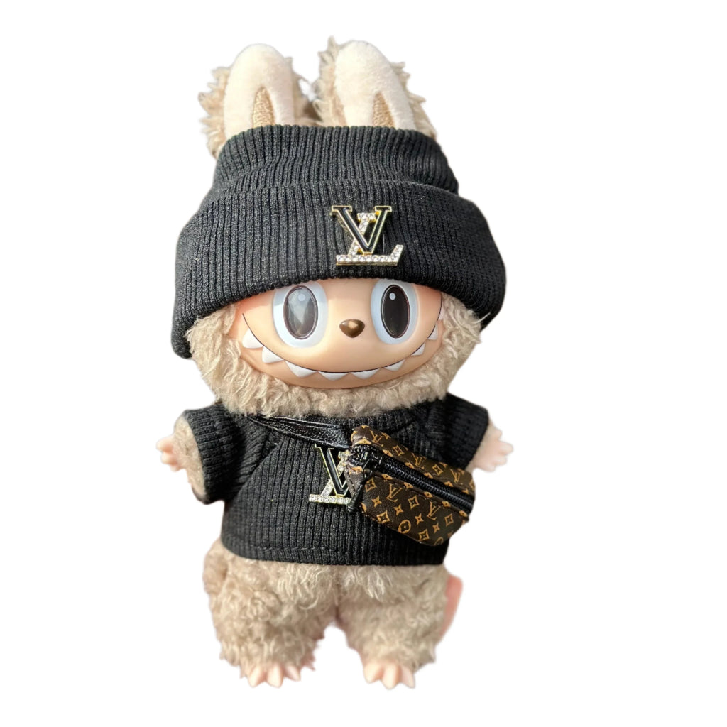 Black LV Labubu Outfit