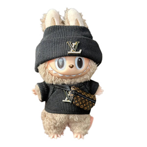 Black LV Labubu Outfit