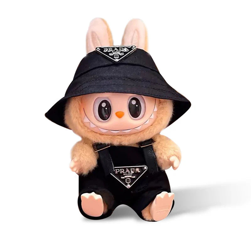 Black Prada Labubu Outfit